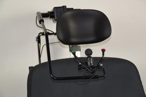 This is a photo of a Multi Joystick mounted on a Multi Swing