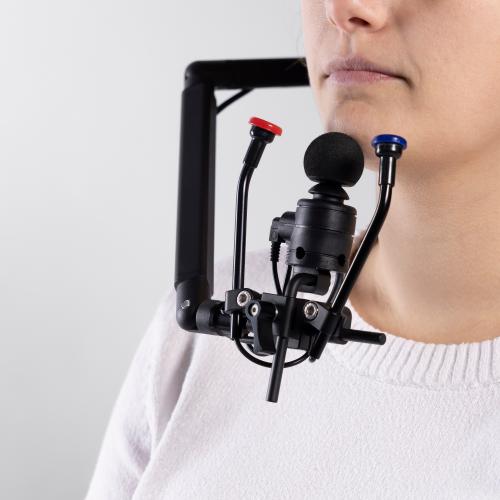 Multi Swing 2G with Multi Joystick mounted on powerchair